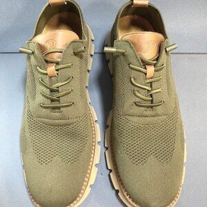 Men's "Leisure" ultra comfortable lightweight shoes in olive green